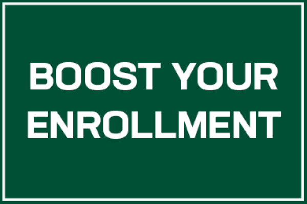 boost enrollment