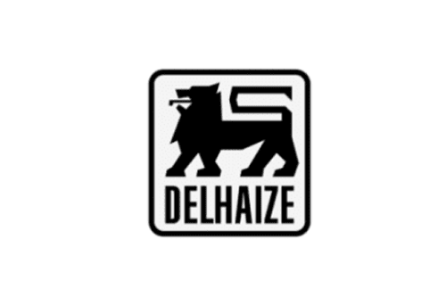Delhaize logo.