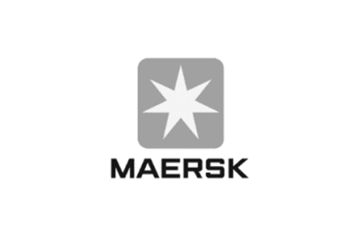 MAERSK logo.